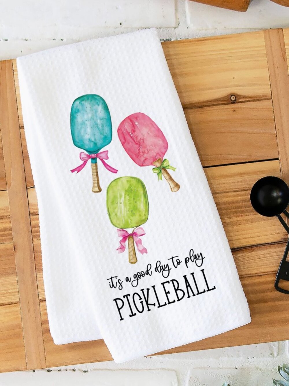 It's A Good Day To Play Pickleball Novelty Hand Towel